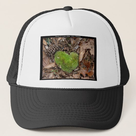 Casquette Avoir une relation d'amour avec la nature Dons de  (Devant)