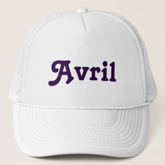 Casquette Avril (Devant)