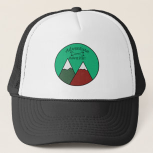Casquette Awesome Adventure Await Mountain Design