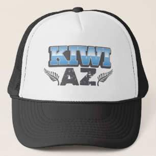 Casquette Az de kiwi en bleu et argent