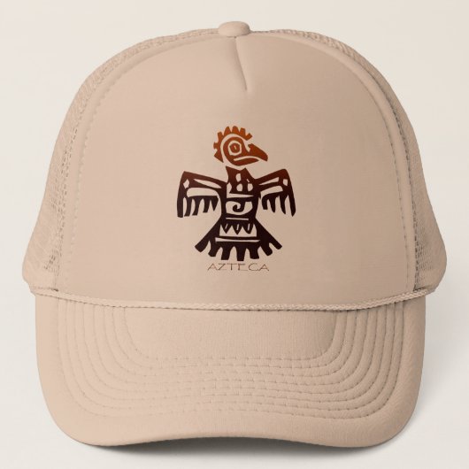 Casquette AZTEC ~ Esprit d'oiseaux (Devant)