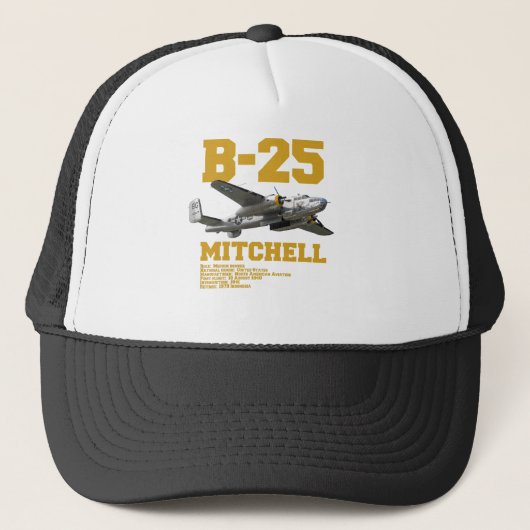 Casquette B-25 Mitchell | WW2 Plane (Devant)