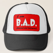 Casquette B.A.D.Hat - Customisé (Devant)