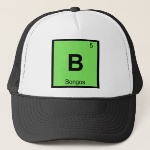 Casquette B - Bongos Musique Chimie Symbole du tableau pério