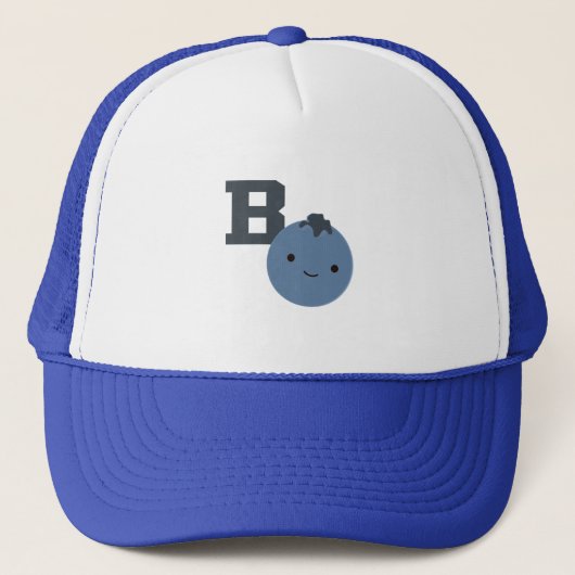 Casquette B est pour Blueberry (Devant)