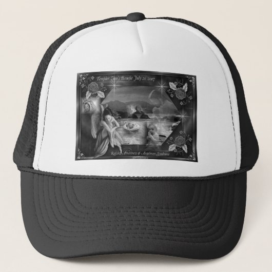 Casquette B&W de la conscience de Templar (Devant)