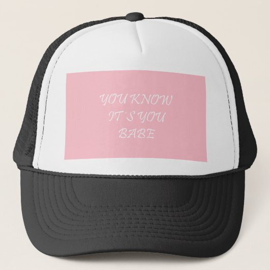 Casquette Babe (Devant)