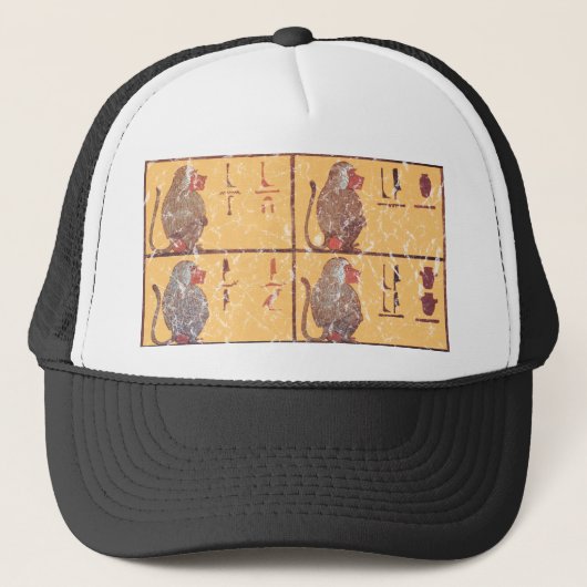 Casquette babouins (Devant)