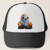 Casquette Baby Ghost Déplaisant mignon caractère Halloween (Devant)