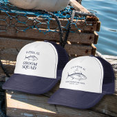Casquette Bachelor Party Groom Squad Voyage de pêche