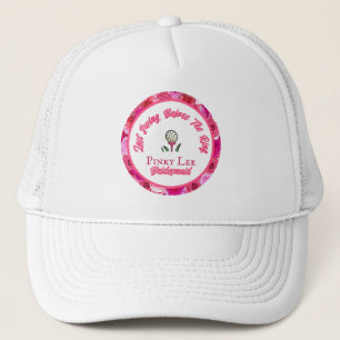 Casquette Bachelorette Fête des mariées Golf Rose Floral