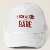 Casquette Backwoods Babe Typographie (Devant)