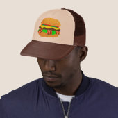 Casquette Bacon Cheeseburger (En situation)