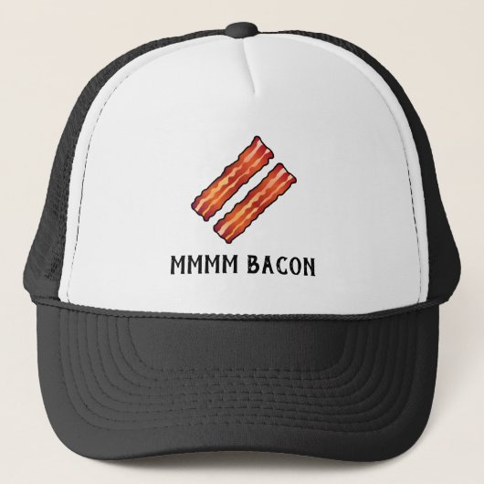Casquette Bacon Mmmm (Devant)