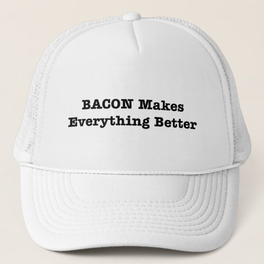 Casquette BACON Rend Tout Mieux (Devant)