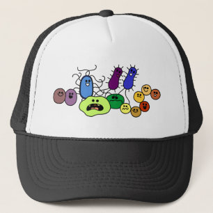 Casquette Bactéries