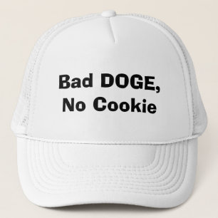 Casquette Bad DOGE, pas de biscuit