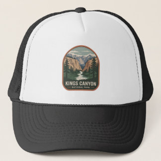 Casquette Badge Vintage du Parc National de Kings Canyon