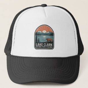 Casquette Badge Vintage du Parc National de Lake Clark