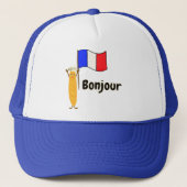 Casquette Baguette française (Devant)