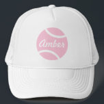 Casquette Bal de tennis<br><div class="desc">Une balle de tennis rose</div>