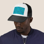 Casquette Balances bleues Aqua (En situation)