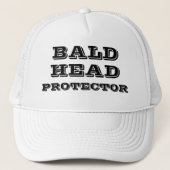 Casquette BALD HEAD PROTECTOR Funny Humorous (Devant)