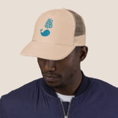 Casquette Baleine amusante (En situation)