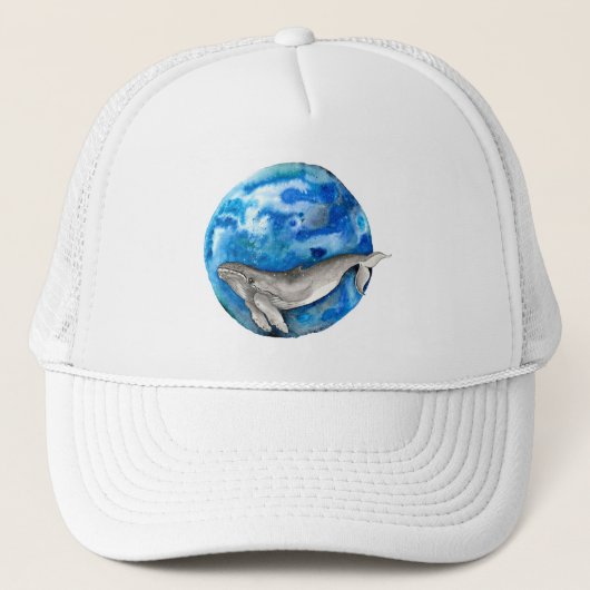 Casquette Baleine bleue (Devant)