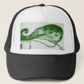 Casquette baleine verte (Devant)