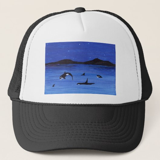 Casquette Baleines tueuses (Devant)