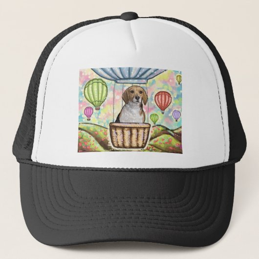 Casquette - ballon chaud de cheveux (Devant)