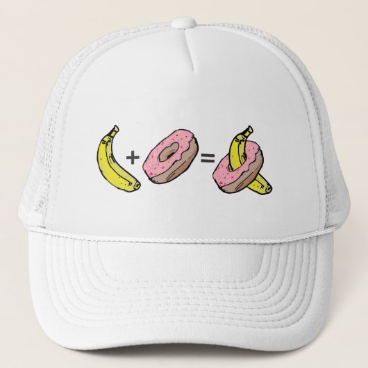 Casquette Banane et beigne (Devant)