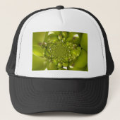 Casquette Banane verte Kaleidoscope Art Imprimer/Graphique (Devant)
