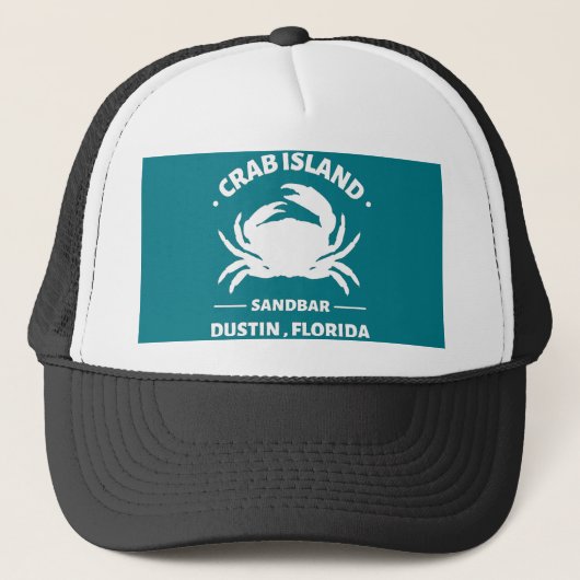 Casquette banc de sable de l'île de crabe Dustin Floride (Devant)