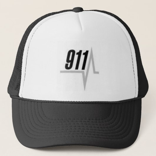 Casquette Bande de 911 ECG (Devant)