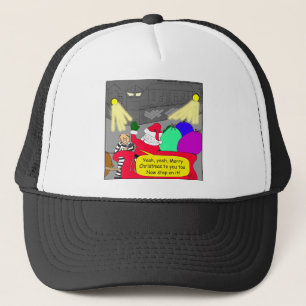 Casquette bande dessinée de père Noël d'évasion de 515