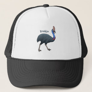 Casquette Bande dessinée d'oiseau joyeux