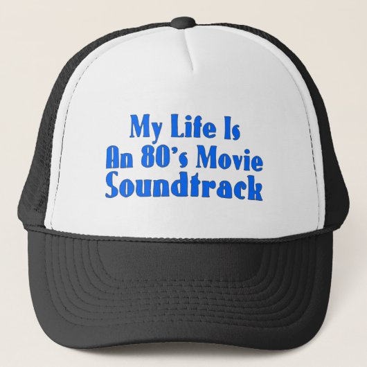 Casquette bande sonore de film des années 80 (Devant)