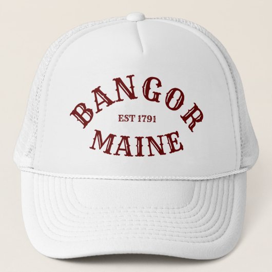 Casquette Bangor, Maine (Devant)