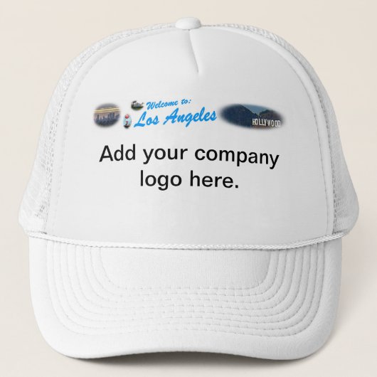 Casquette Bannière d'accueil (Devant)