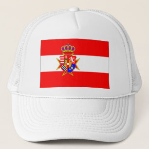 Casquette Bannière rouge blanc Grand-Duché de Toscane