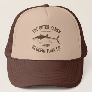 Casquette Banques extérieures Bluefin Tuna Co. OBX Drc Brown