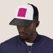 Casquette baphomet rose (En situation)