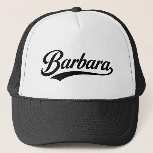Casquette Barbara name first last family gifts (Devant)