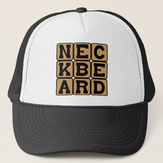 Casquette Barbe de cou, Mème Internet (Devant)