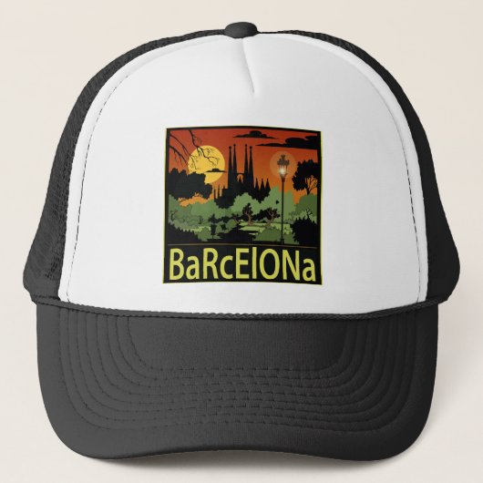 Casquette Barcelone (Devant)