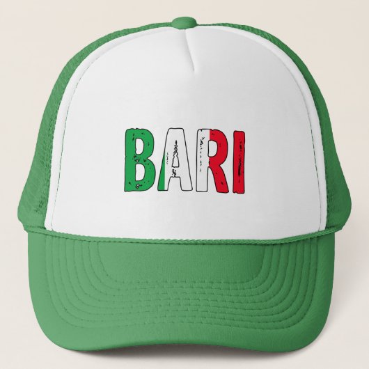 Casquette Bari Italie (Devant)