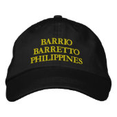 CASQUETTE BARRIO BARRETTO PHILIPPINES (Devant)