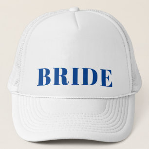 CASQUETTE BASE-BALL FAIT SUR COMMANDE DE LA JEUNE MARIÉE